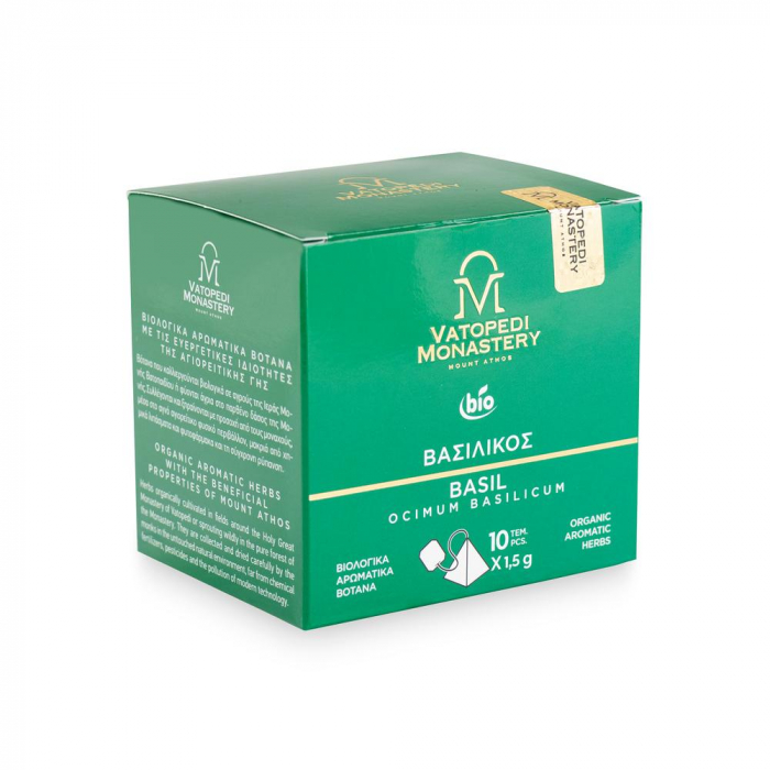 Ceai Organic De Busuioc (Ocimum Basilicum) 25Gr [4]