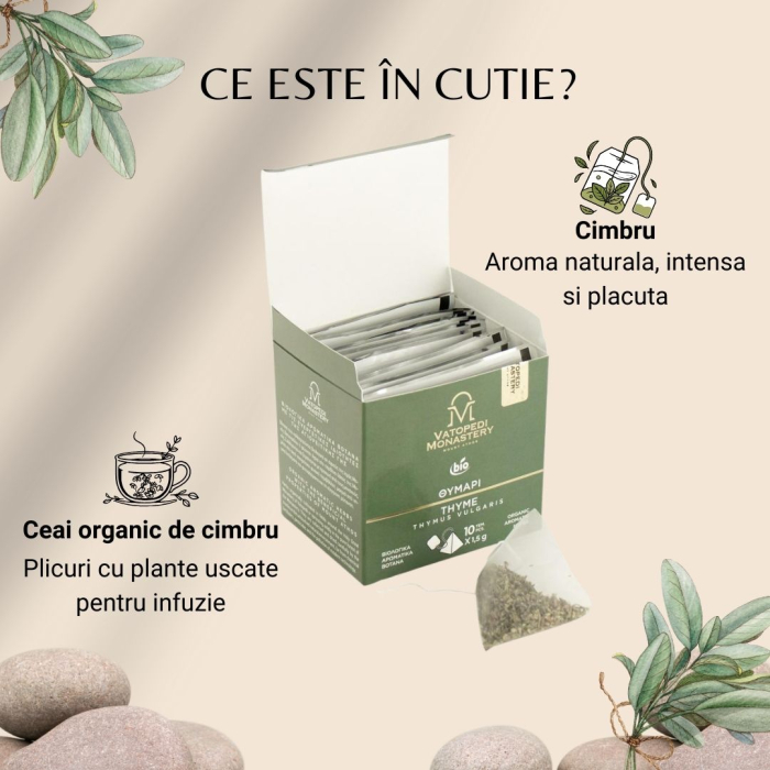 Ceai Organic De Cimbru - Thymus Vulgaris 15Gr [9]