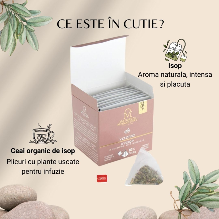 Ceai Organic De Isop - Hyssopus Officinalis [9]