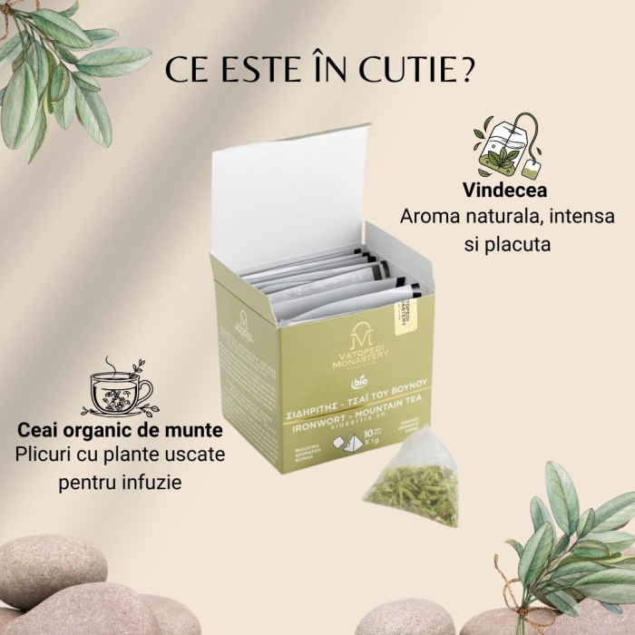 Ceai Organic De Munte - Vindecea - Sideritis Sp. 10Gr [9]