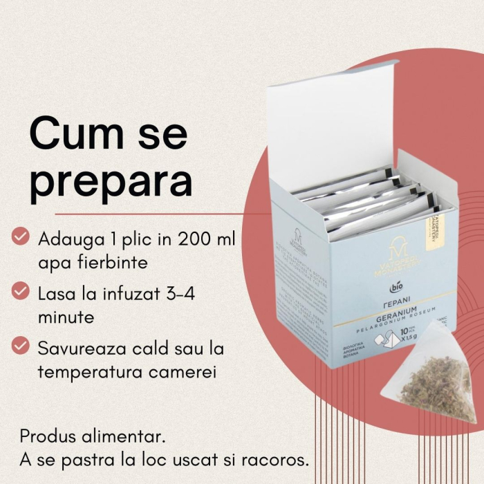 Ceai Organic De Muscata - Pelargonium Roseum [10]