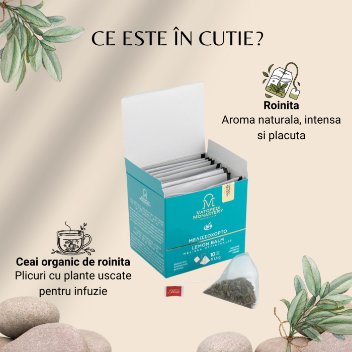 Ceai Organic De Roinita - Melissa Officinalis 15Gr [9]