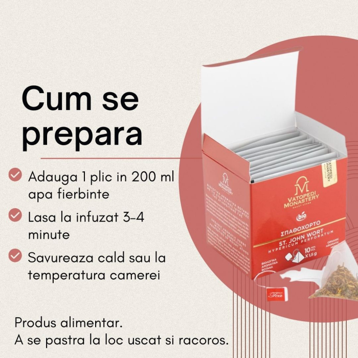 Ceai Organic De Sunatoare - Hypericum Perforatum [10]