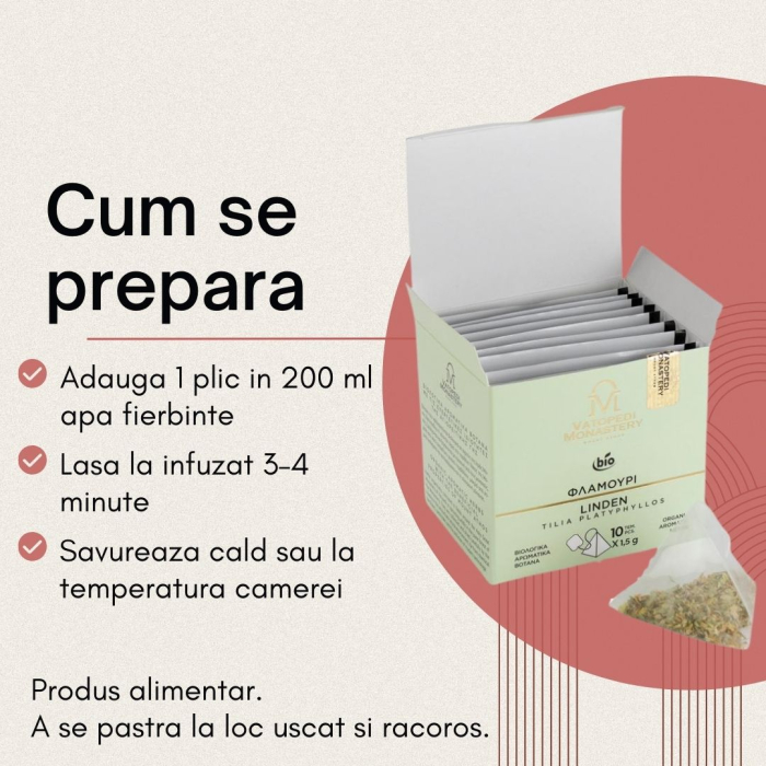 Ceai Organic De Tei - Tilia Platynophillos [10]