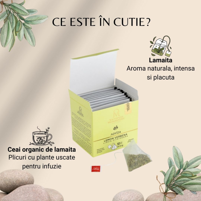 Ceai Organic Lamaita - Lippia Citrodora 15Gr [9]