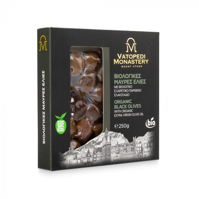 Masline Negre Bio In Vid (250 Gr) (Bio Grecia, Gr-Bio-03) [3]