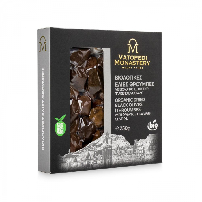 Masline Negre Uscate Bio In Vid (250 gr) (Bio Grecia, Gr-Bio-03) [3]