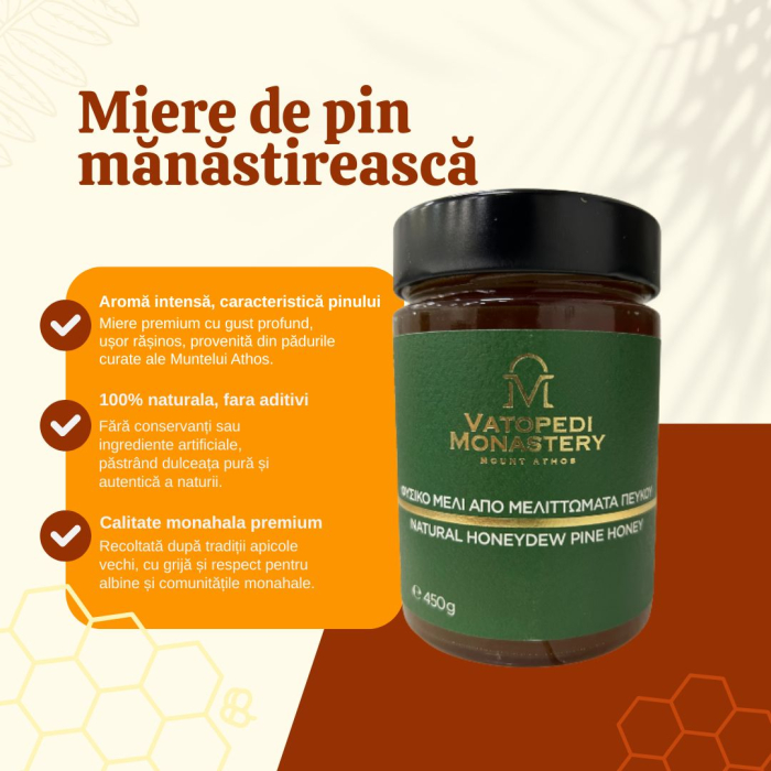 Miere De Pin Manastireasca (450 g) [7]