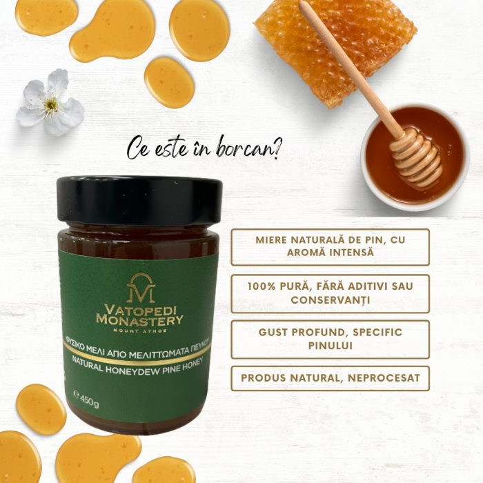Miere De Pin Manastireasca (450 g) [8]