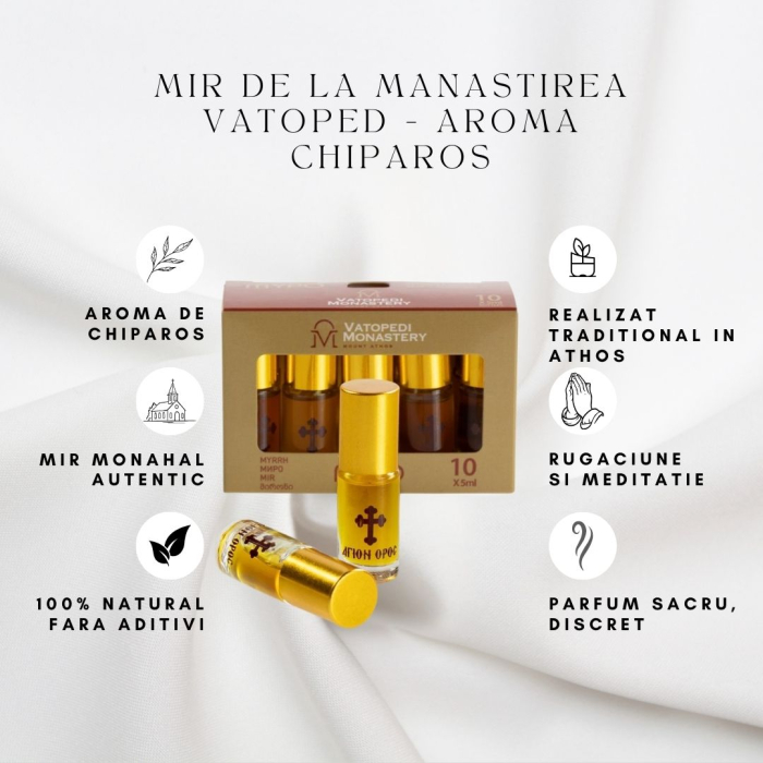 Mir De La Manastirea Vatoped - Aroma Chiparos [6]