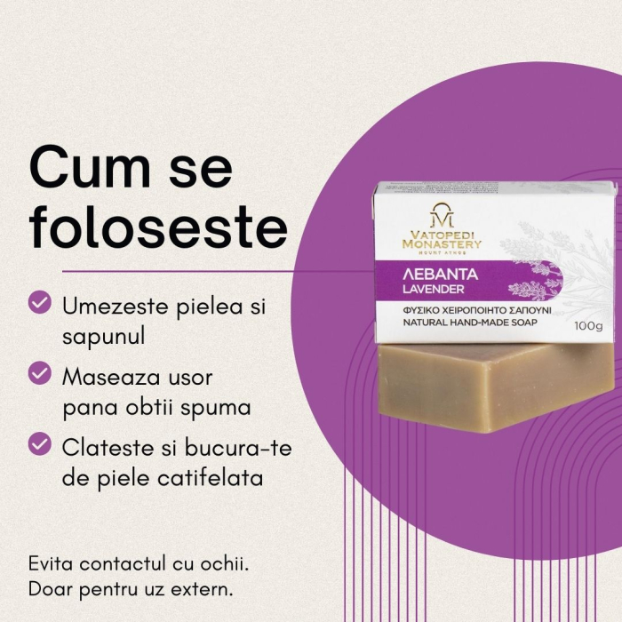 Sapun Natural Cu Aroma De Lavanda 100Gr [9]