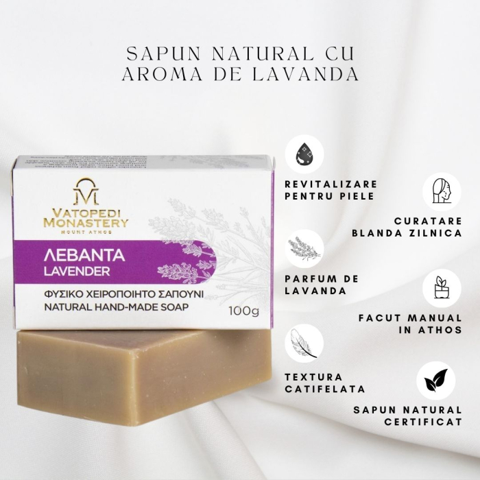 Sapun Natural Cu Aroma De Lavanda 100Gr [7]