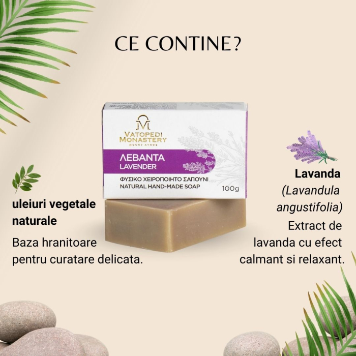 Sapun Natural Cu Aroma De Lavanda 100Gr [8]