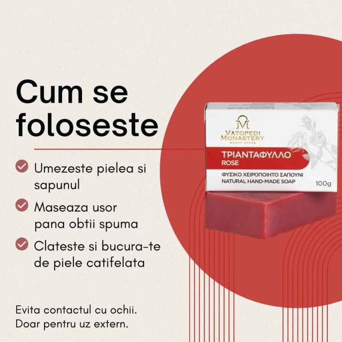 Sapun Natural Cu Aroma De Trandafir [9]