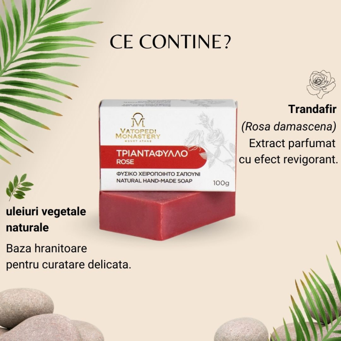 Sapun Natural Cu Aroma De Trandafir [8]