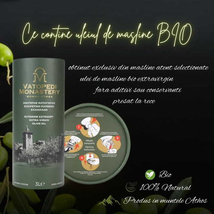 Ulei De Masline ExtraVirgin Categorie Superioara - 3 L [9]