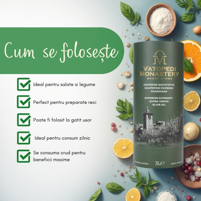 Ulei De Masline ExtraVirgin Categorie Superioara - 3 L [10]