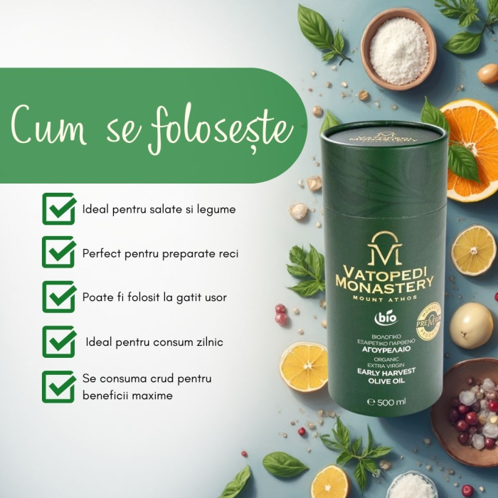 Ulei De Masline Timpurii Bio 500 Ml [10]