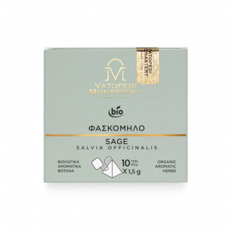 Ceaiuri - Ceai Organic De Salvie - Salvia Triloba 25Gr