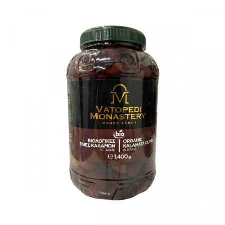 Masline - Masline Negre Kalamata Bio In Saramura 1,4 Kg