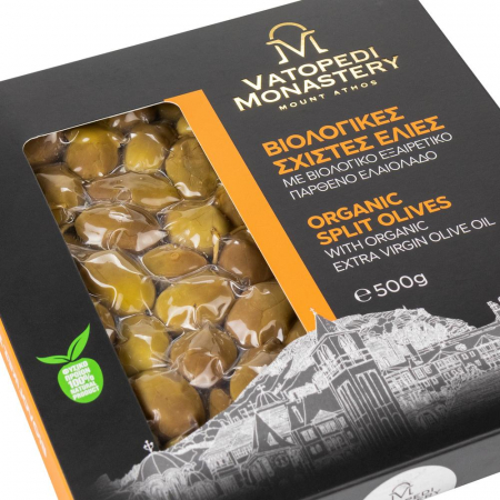 Masline Verzi Bio Taiate In Vid (500 Gr) [1]