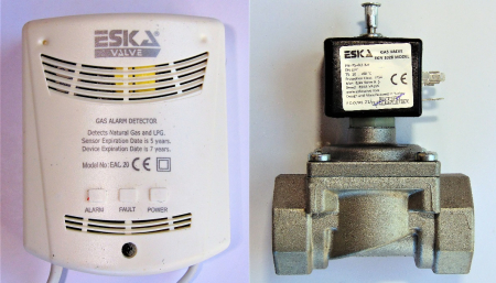 Kit detectie gaz 1'’ ESKA [0]