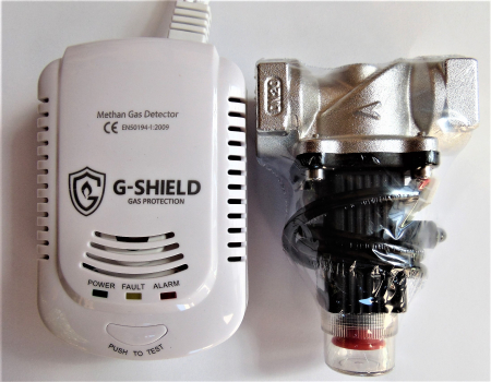 Kit detectie gaz 3/4'' G-Shield (12V) [1]