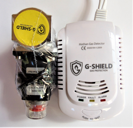 Kit detectie gaz 3/4'' G-Shield (12V) [2]