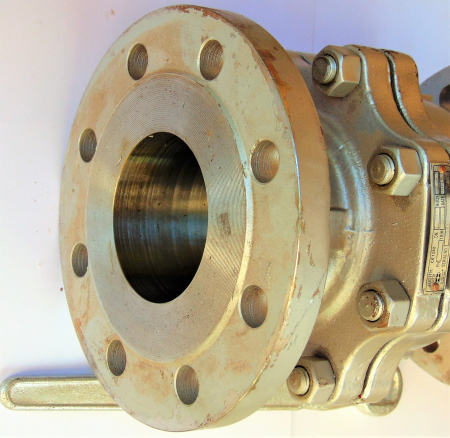 Robinet gaz corp otel cu flanse, sfere inox [1]