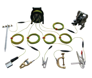 Bobina de cablu SYS HK cu 50 m  cablu de impamantare din cupru de  6 mm² [2]