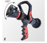 Pistoale refulare de inalta presiune - Articulație pivotantă  45° RB 101 EN cu racord Storz C
