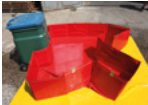 Echipamente de decontaminare si HAZMAT - Bazin de urgență