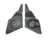 Instrumente hidraulice pentru salvare - Vârfuri de departator pentru SPS 370 MK2 (pereche) cu știft