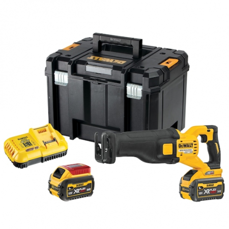 Unelte si scule electrice si de mana - Ferăstrău alternativ de 54 V XR FLEXVOLT - 2 X 9Ah