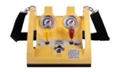 Perne pneumatice - Controler dublu deadman 12 bar iluminare cu aer CU