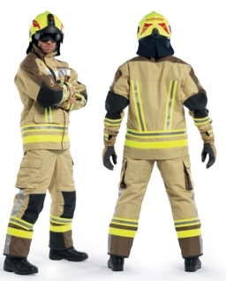 Jacheta de protectie FIRE MAX 3 galben, NOMEX® Tought [1]