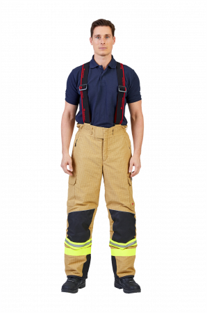 Pantaloni de protectie FIRE MAX 3 galben, NOMEX® Tought [4]