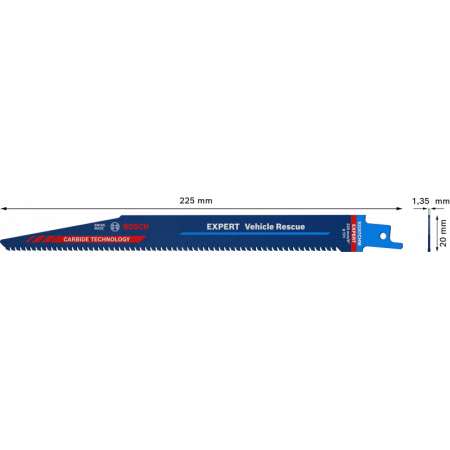 Unelte si scule electrice si de mana - PÂNZA DE FERĂSTRĂU 225MM EXPERT VEHICLE RESCUE