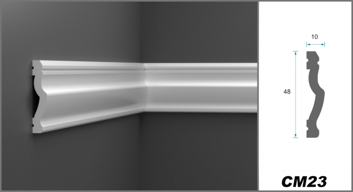 Bagheta din  ecopolimer M23 [1]