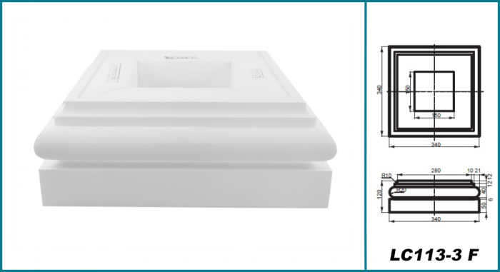 Baza pentru coloana, LC 113-3F [3]