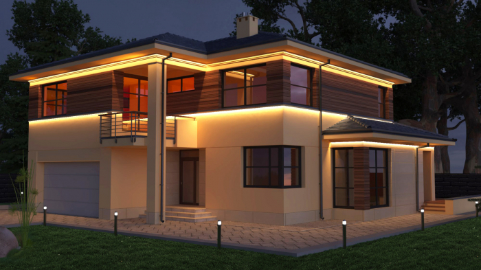 Brau de exterior, MC 303 LED,11cmx 3cmx 200cm [10]