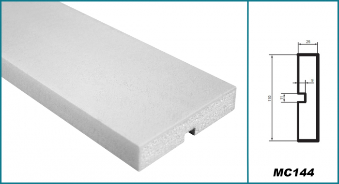 Brâu pentru exterior, MC 144, 11cm x 2.5cm x 200cm [5]