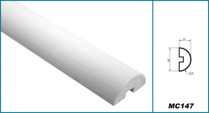 Brâu pentru exterior, MC 147, 5cm x 2.5cm x 200cm [5]