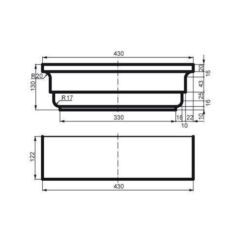 Capitel pilastru, PC 108, 43cm x 13cm x 12.2cm [3]