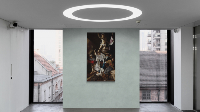 Caravaggio - Chemarea Sfântului Matei [3]