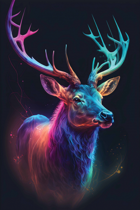 Cerb multicolor, magie naturala [1]