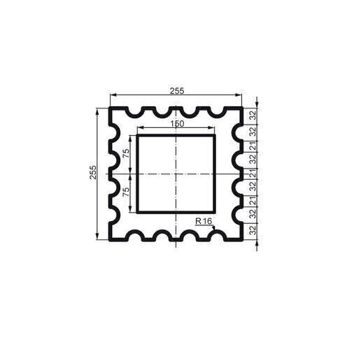 Coloana pentru exterior, LC 107-21F, 25.5cm x 25.5cm [2]