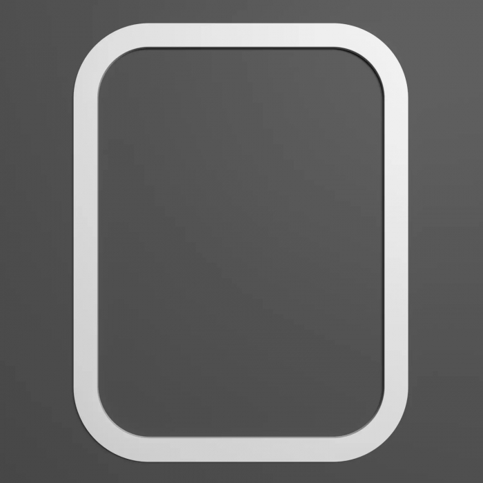 Coltar pentru brau decorativ, din HDP, HCR 504-1, 15cmx15cm [4]