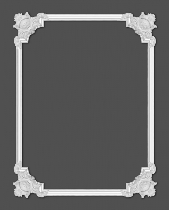 Coltar pentru brau decorativ, din HDP, HCR 518-2, 26.5cmx26.5cm [3]