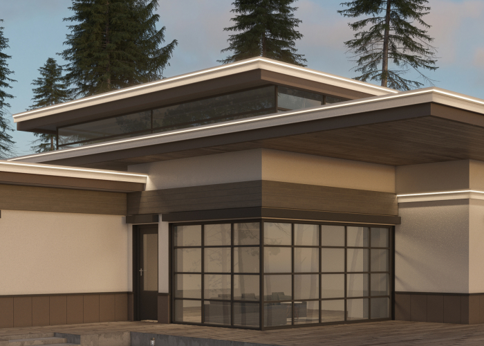 Cornișă de exterior, KC 308 LED, 12.5cn x 28.5cm x 200cm [7]